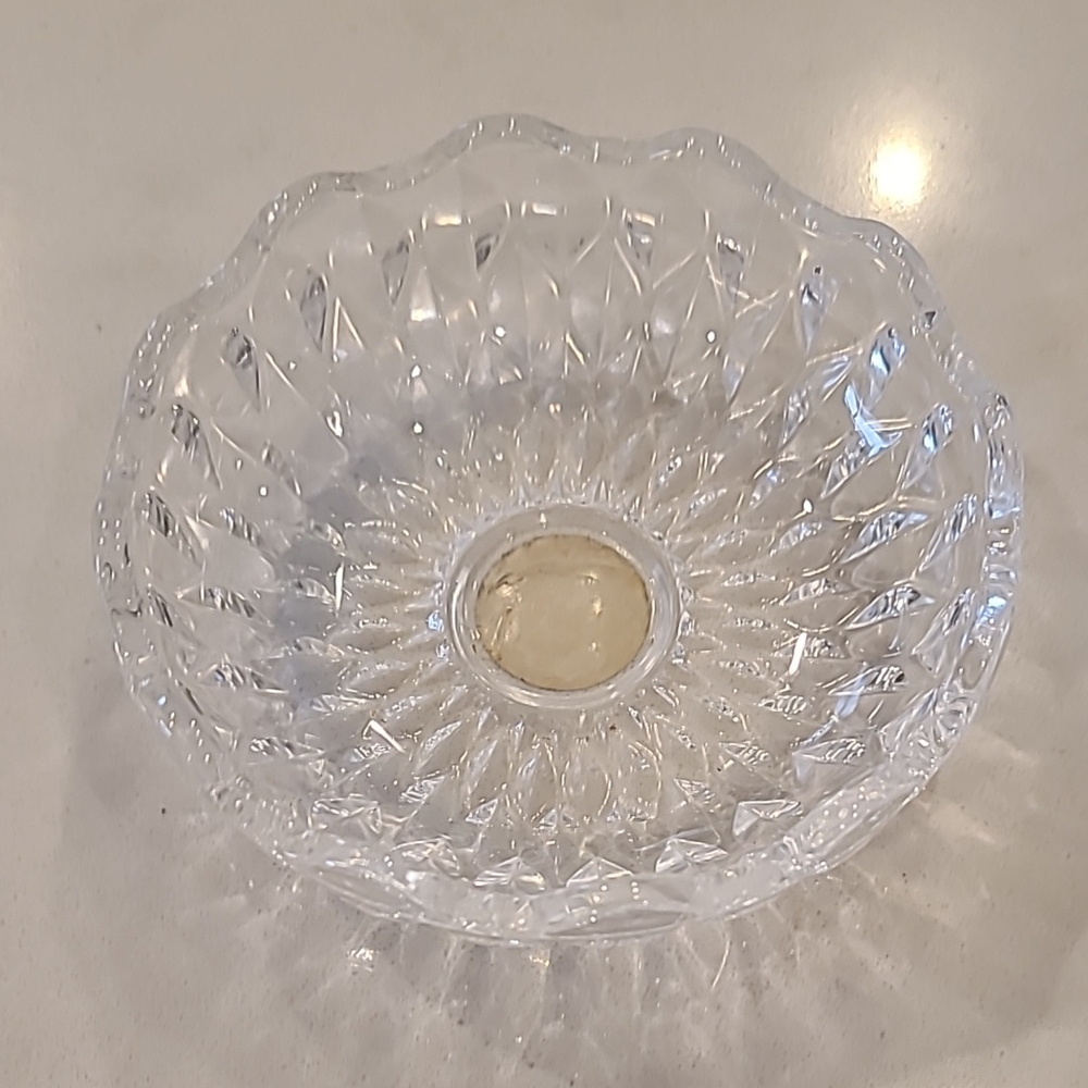 Gorgeous Genuine Vintage Lead Crystal Dish